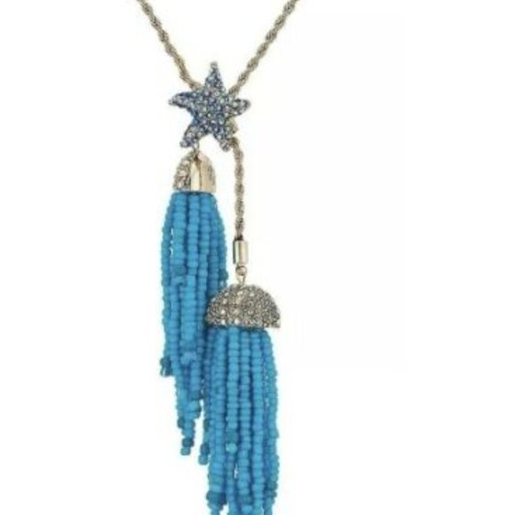 Betsey Johnson Starfish Necklace & Earrings - Picture 2 of 12